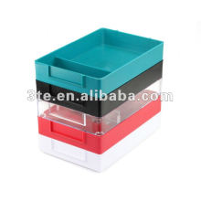 Optical plastic two stores display tray with high quality